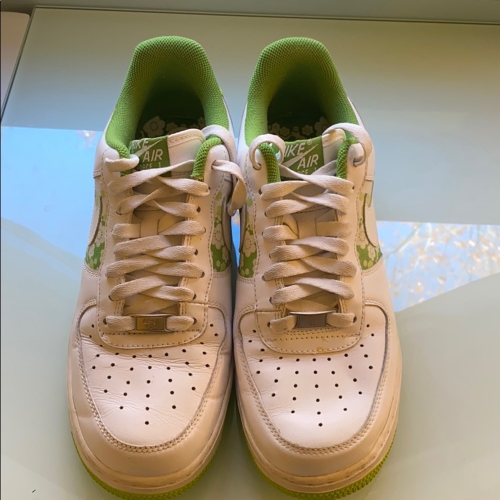 Air Force 1’s ‘82 Green Floral Print